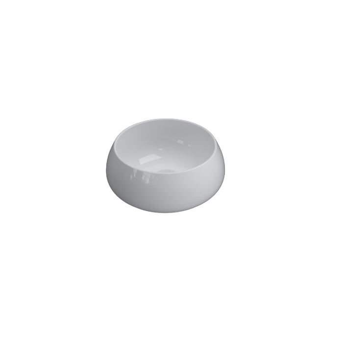 Globo T-Edge Раковина-чаша 35х14 см, без отв., на столешницу, цвет: белый