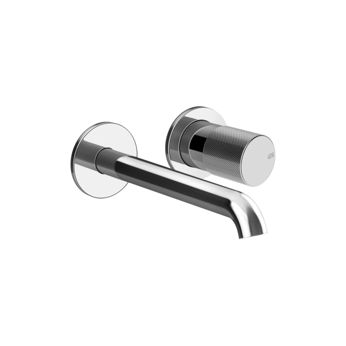Смеситель для раковины Gessi Habito Diamantao, встраиваемый, излив: 18см, цвет: хром
