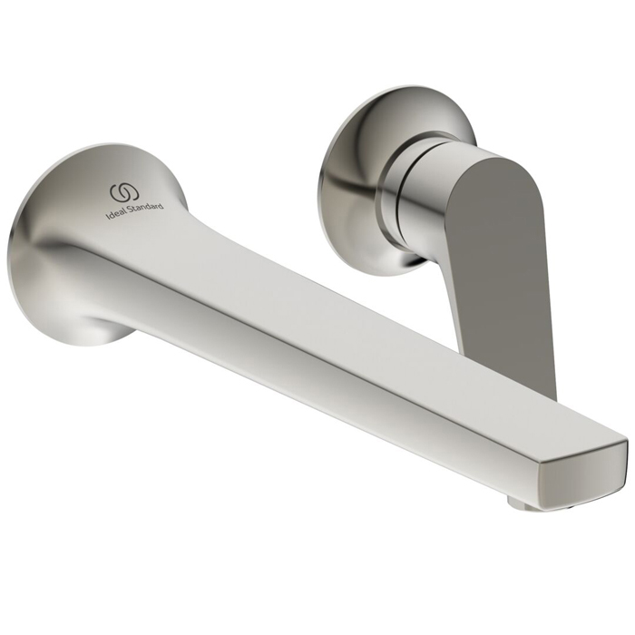Смеситель для раковины Ideal Standard La Dolce Vita, встраиваемый, излив: 21см, цвет: PVD Silver Storm (Серебряный Шторм)
