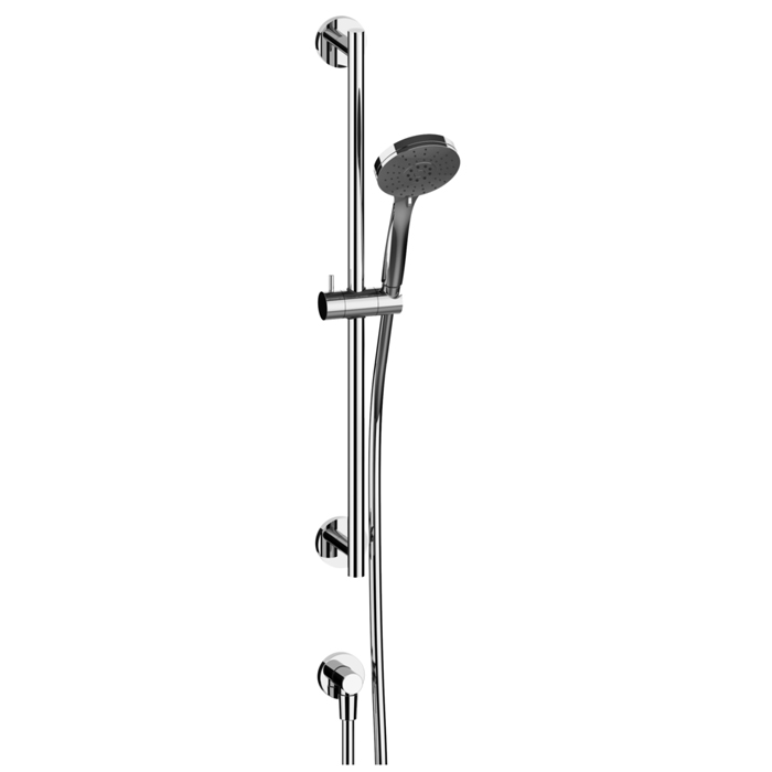 Душевой гарнитур Gessi Emporio shower, с ручным душем, на 3 позиции, шланг 1,5м и вывод воды, цвет: хром