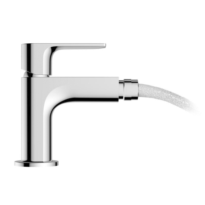 Hansgrohe Rebris E Смеситель для биде, 1 отв., с донным клапаном, цвет: хром