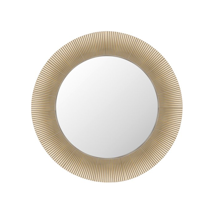 Laufen Kartell Зеркало круглое d=78см, настенное, без подсветки, цвет: золотой