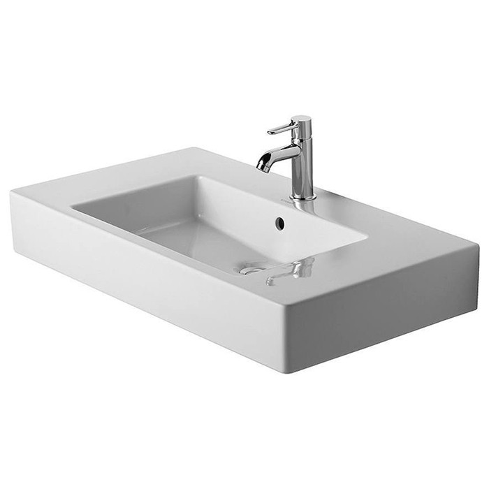 Duravit Vero Раковина для мебели с перел., с 1 отв. под смес., 85х49см, цвет: белый