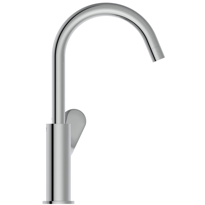 Ideal Standard Ceralife O Смеситель для раковины H21.5см., на 1 отв., с поворотным изливом, цвет: хром