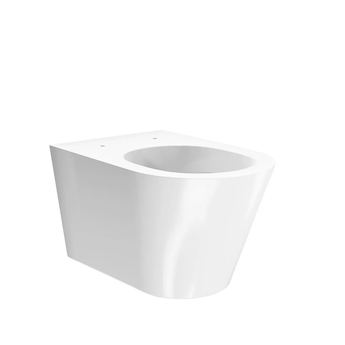 Kerama Marazzi Plaza Modern Унитаз 36х53см., подвесной, безободковый, с крепежом, цвет: белый глянцевый