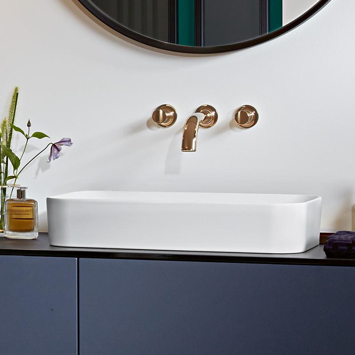 Villeroy&Boch Finion Раковина накладная 60х35х11.5см, без отв., CeramicPlus, цвет: белый