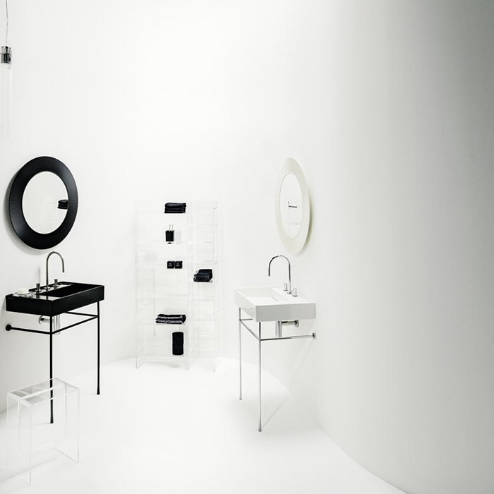 Раковина подвесная Laufen Kartell 60х46х12см, без отв, цвет: белый матовый