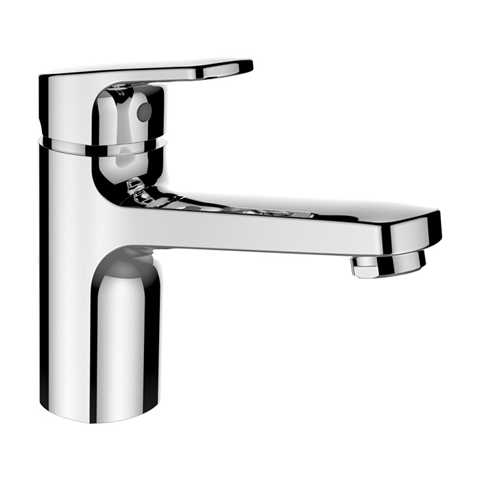 Смеситель для раковины Laufen Citypro, 1 отв., без донного клапана, цвет: хром