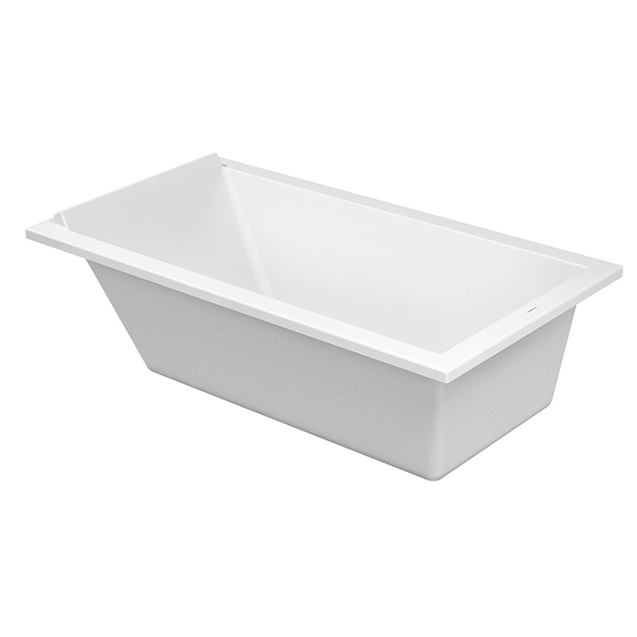 Duravit Starck Ванна 170x90х48см, встраиваемая, акрил, цвет: белый