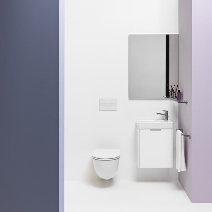 Laufen Pro Унитаз подвесной 36х53х34см, покрытие LCC, цвет: белый
