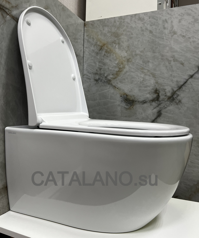 Унитаз подвесной безободковый Catalano Sfera 55x35 Silentech 0511550001