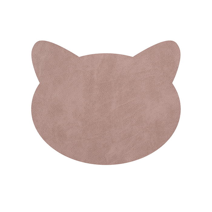 ADJ Плейсмат детский Cat, 42x35 см, цвет: устричный/пепельная роза