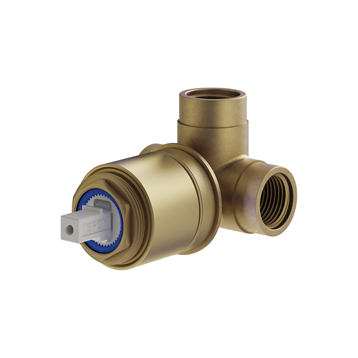 Plumberia Selection Внутренняя часть встраиваемого смесителя, универсальная, 1 выход, диам.35мм