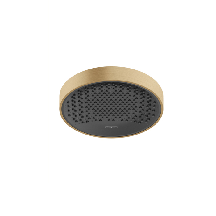 Верхний душ Hansgrohe Rainfinity 250 1jet, цвет: шлифованная бронза