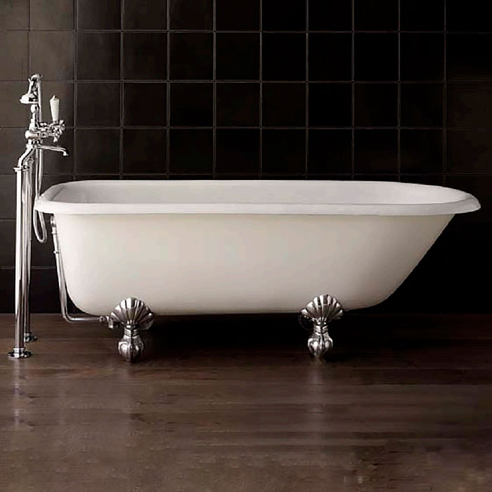 Devon&Devon Kensington Ванна чугунная отдельностоящая 154х78хh63,4 см, цвет: белый