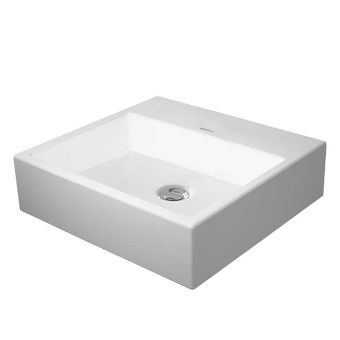 Раковина Duravit Vero Air 50х47см, подвесная, без перелива, без отв., цвет: белый