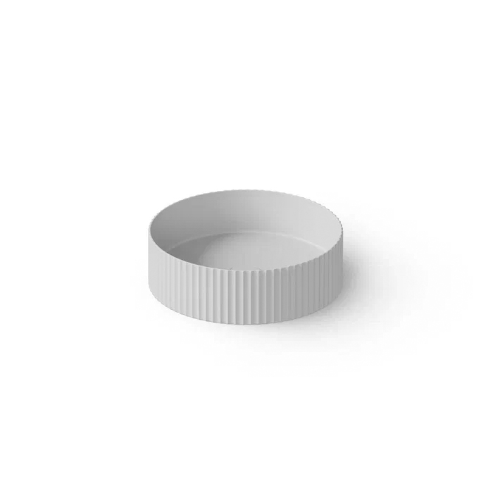 Dea Design Washbasins Раковина 40x40x12см, накладная, без отв., Solid Surface, цвет: White №18