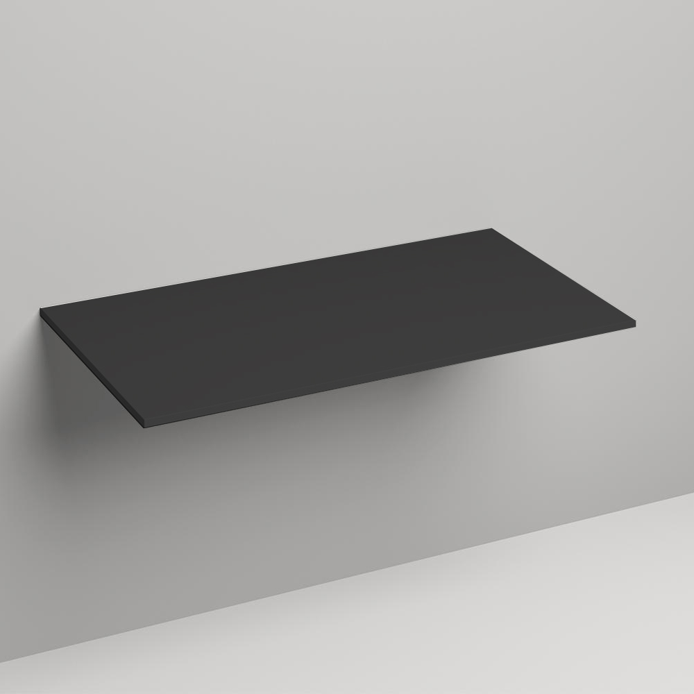 Salini Столешница 100х50х1.5 cм, из материалов S-Stone, цвет: RAL 9011