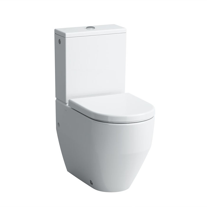 Laufen Pro Унитаз моноблок, приставной 36х65х44см, слив универсальный, подвод снизу, цвет: белый