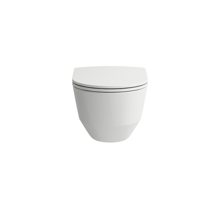 Laufen Pro Унитаз подвесной, безободковый, 53х36х34см., покрытие LCC, цвет: белый