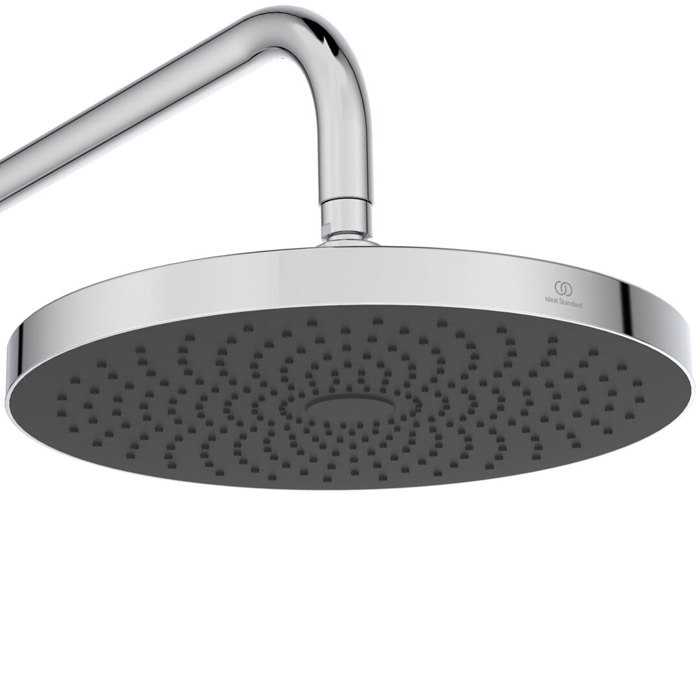 Ideal Standard Ceratherm SOLOS Душ. система с термостатом Cool body, с верхним душем d30см., ручной душ - 3 режима, шланг: 175см., стекл. полка, цвет: хром