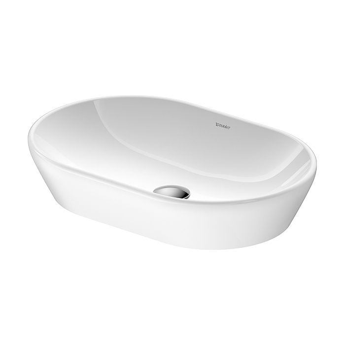 Duravit D-Neo Раковина 60х40см, накладная, без перелива, без отв., цвет: белый