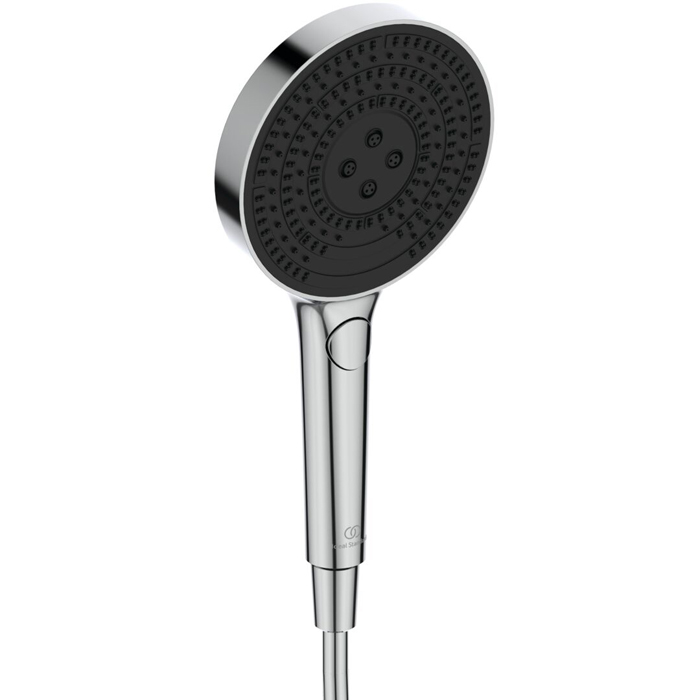 Ideal Standard Ceratherm SOLOS Душ. система с термостатом Cool body, с верхним душем d30см., ручной душ - 3 режима, шланг: 175см., стекл. полка, цвет: хром