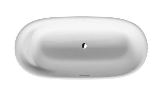 Duravit Cape Cod Ванна 185.5х88.5см, отдельностоящая с бесшовной панелью с одним наклоном для спины, цвет: белый
