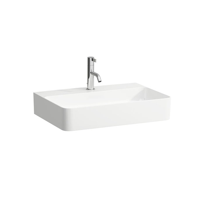 Laufen VAL Раковина 60х42х11.5 см, 1 отв., покрытие LCC, цвет: белый
