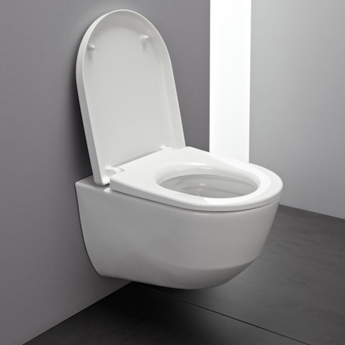 Laufen Pro Унитаз подвесной, безободковый, 53х36х34см., покрытие LCC, цвет: белый