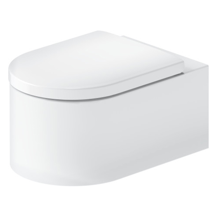 Duravit Millio Унитаз подвесной, 37х57см, декор "Smooth", крепление в компл., цвет: белый шелковисто-матовый