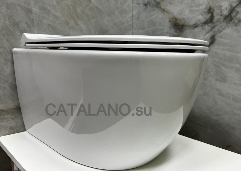 Унитаз подвесной безободковый Catalano Sfera 55x35 Silentech 0511550001