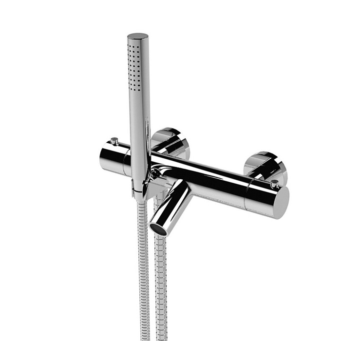 Термостатический смеситель для ванны Stella Bamboo 3267TM306 с ручным душем, цвет: хром