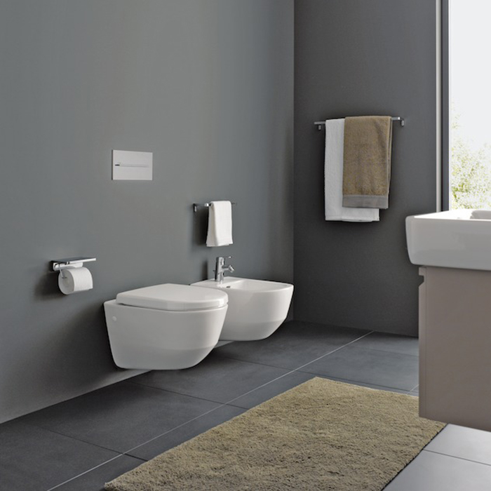 Laufen Pro Биде подвесное 53x36x33,5 см, с 1 отв., c покрытием LCC цвет: белый