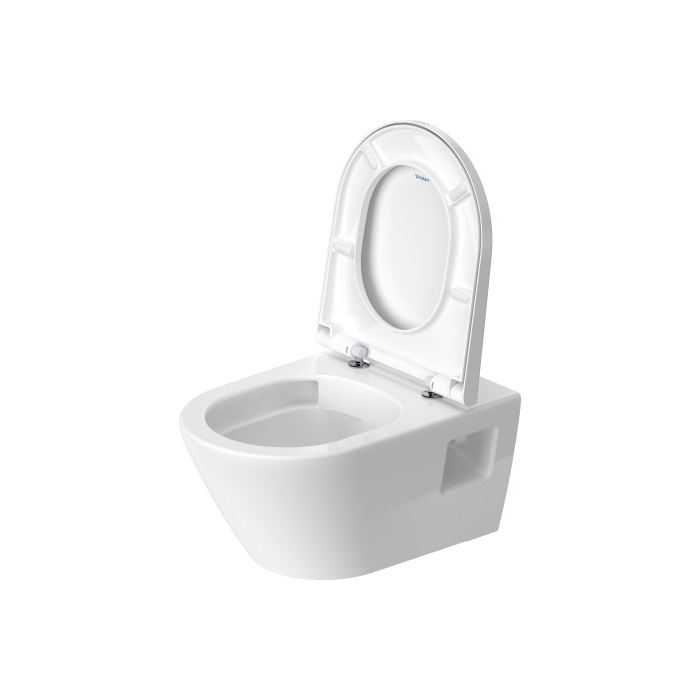 Duravit D-Neo Унитаз 37х54см, подвесной, безободковый, цвет: белый (Сиденье на выбор)