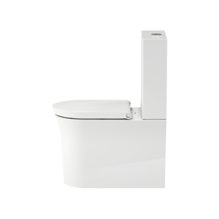 Duravit White Tulip Моноблок 37x65 см, безободковый, слив универсальный, цвет: белый