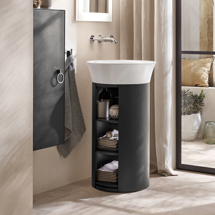 Duravit White Tulip Смеситель для раковины, встраиваемый, цвет: хром