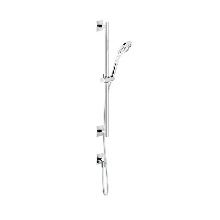 Душевой гарнитур Gessi Emporio shower, с ручным душем, шланг 1,5м и вывод воды, цвет: хром