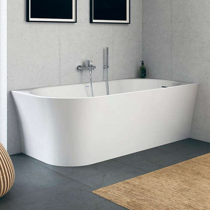 Duravit No.1 Ванна 170х100см, встраиваемая, вариант левый, цвет: белый
