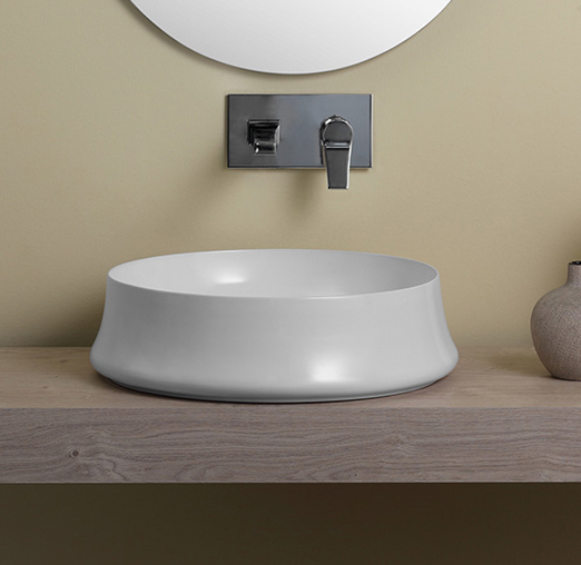 SIMAS Lavabi d'arredo Раковина 50х16 см, без отв., цвет: белый