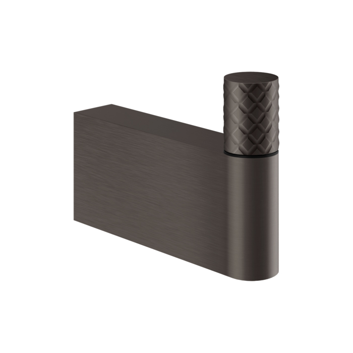 Крючок Gessi Habito Intreccio, подвесной, цвет: Black Metal Brushed PVD