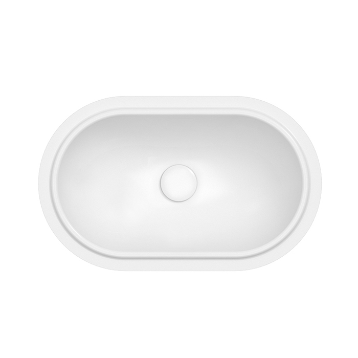 Globo Forty3 Раковина 60х37х20 см, без отв., цвет: белый матовый