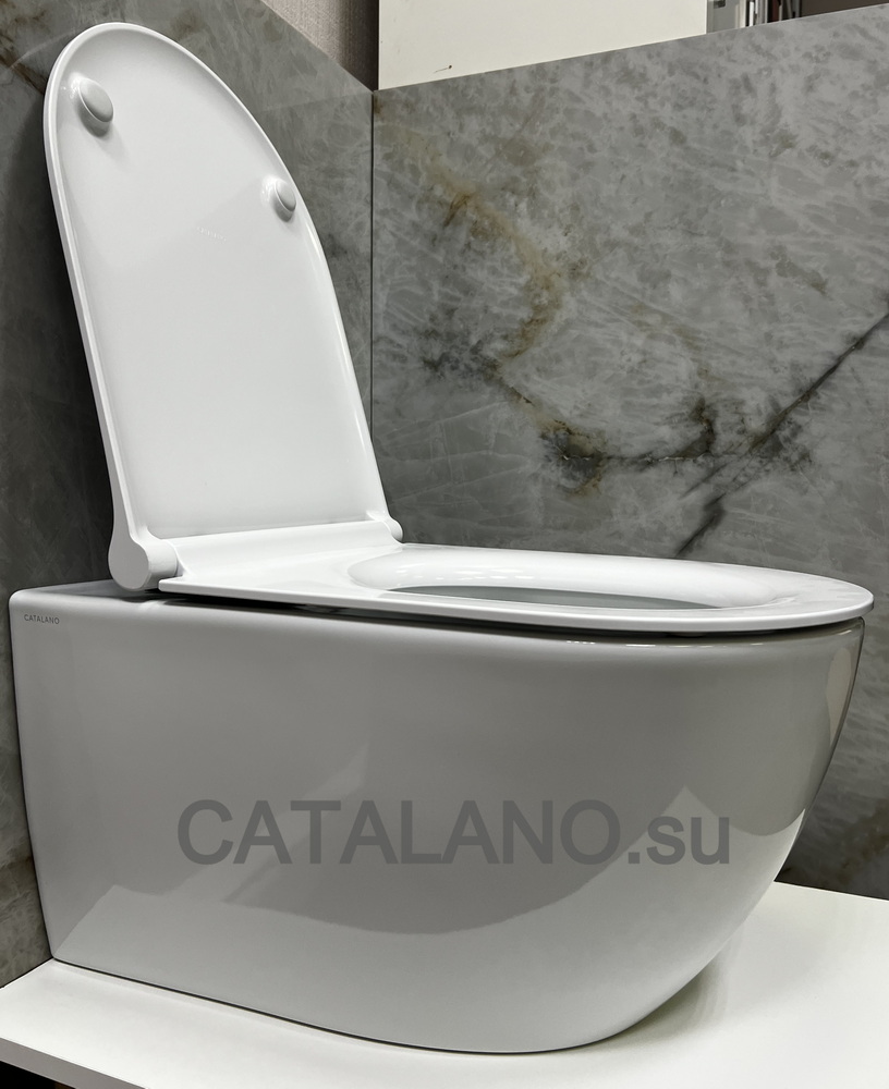 Унитаз подвесной безободковый Catalano Sfera 55x35 Silentech 0511550001