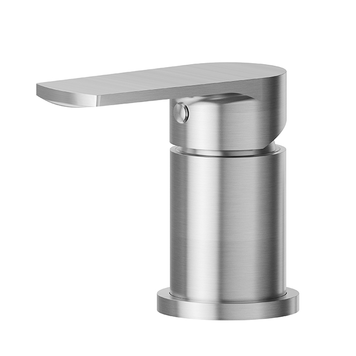 Переключатель Newform Haka потоков на борт ванны, на 1 источник, цвет: PVD brushed stainless steel