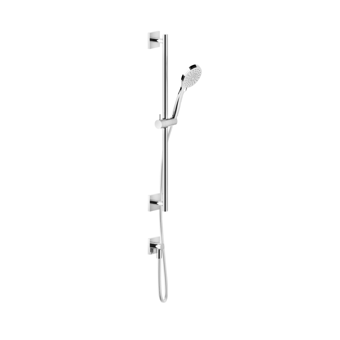 Душевой гарнитур Gessi Emporio shower, с ручным душем, на 3 позиции, шланг 1,5м и вывод воды, цвет: хром