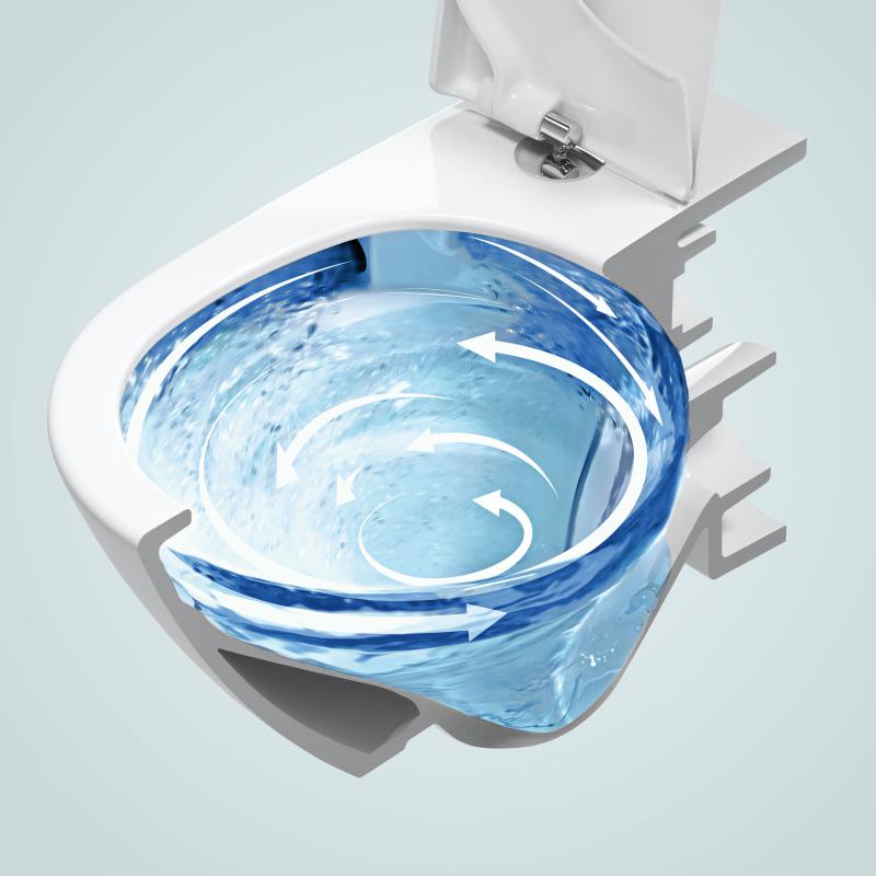Villeroy&Boch Subway 3.0 Унитаз подвесной, безободковый tornado, сиденье в комплекте SoftClosing, цвет: альпийский белый