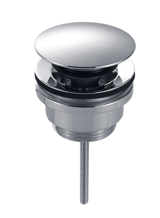 Донный клапан AQUAme, PushOpen, Хром — AQM7003CR