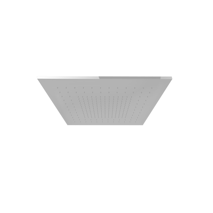 Gessi Afilo Душевая система 50x50см, встраиваемая в потолок, режимы: тропический ливень, хромотерапия, в комплекте с пультом д/у, цвет: белый