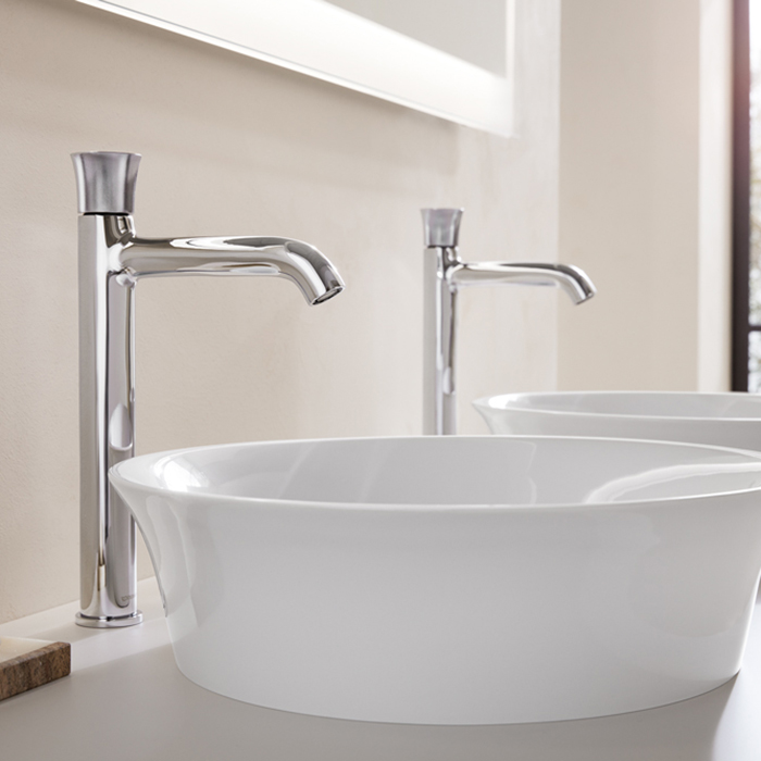 Duravit White Tulip Смеситель для раковины, 1 отв., цвет: хром