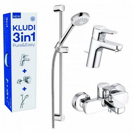 Душевой комплект Kludi Pure&Easy для ваннны — 376850565